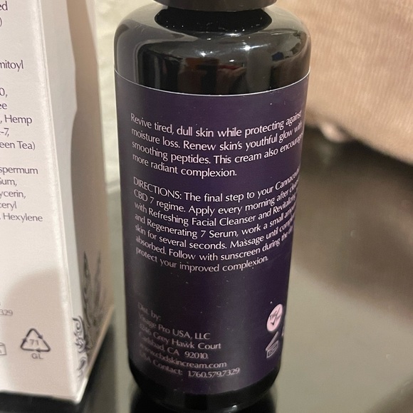 CANNACEUTICALS REJUVENATING Cream 50ml Luxury Skin Care - Factory Sealed In BOX - Picture 6 of 9